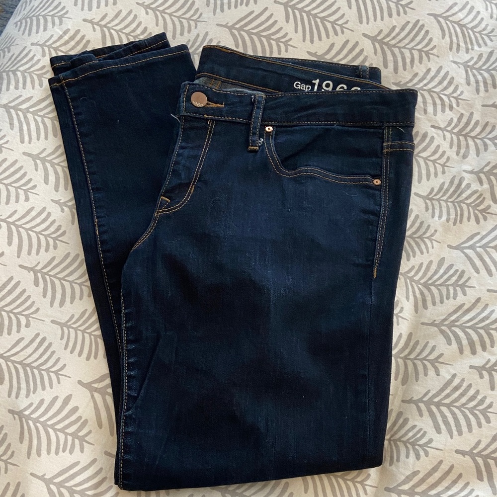GAP Women's Deep Indigo Skinny Jeans